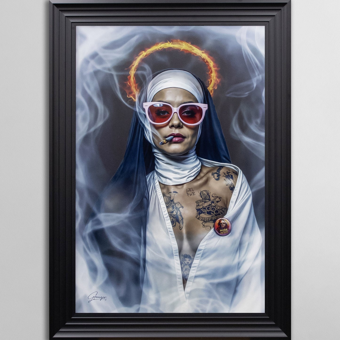 Sister Act by Alexandre Granger Framed Wall Art