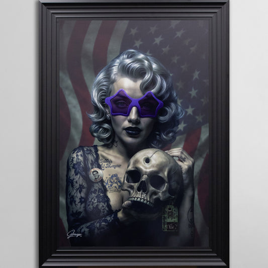 American Woman by Alexandre Granger Framed Wall Art