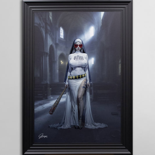 In Corpus Veritas by Alexandre Granger Framed Wall Art