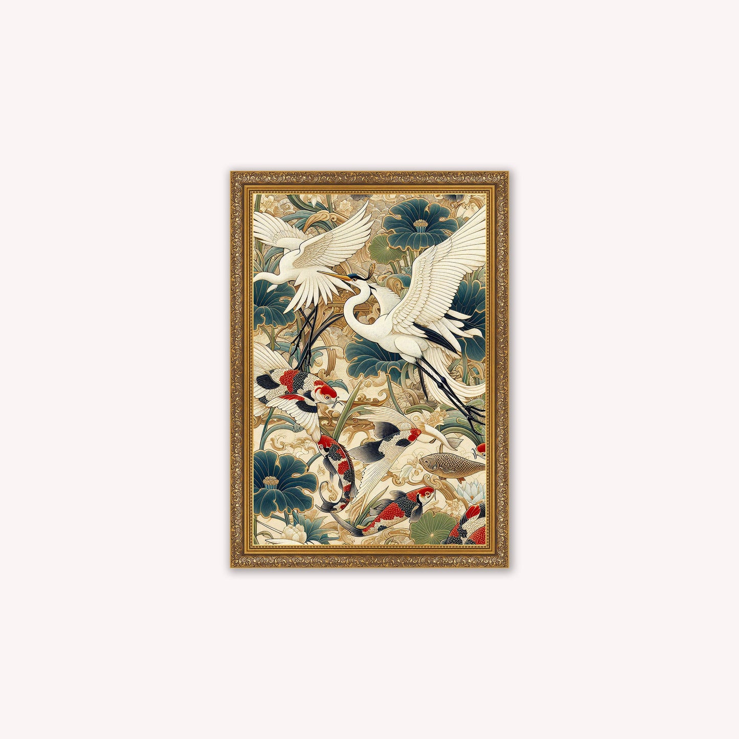 Luxury Velvet Art Print - Orient 1 Framed Wall Art