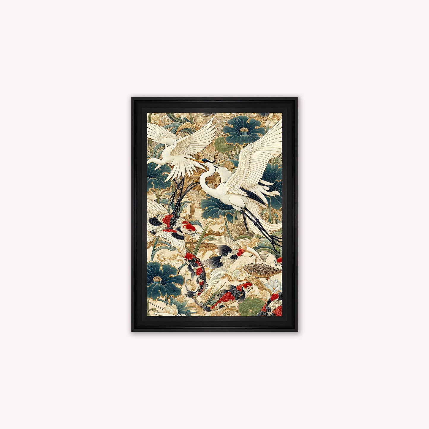 Luxury Velvet Art Print - Orient 1 Framed Wall Art