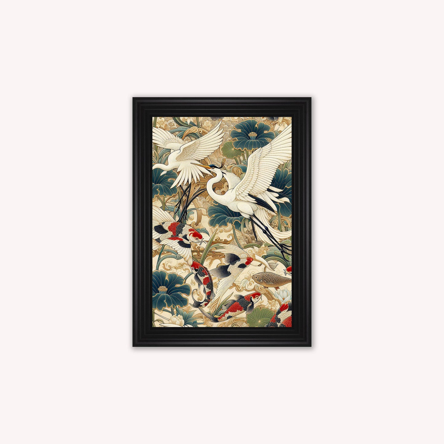 Luxury Velvet Art Print - Orient 1 Framed Wall Art