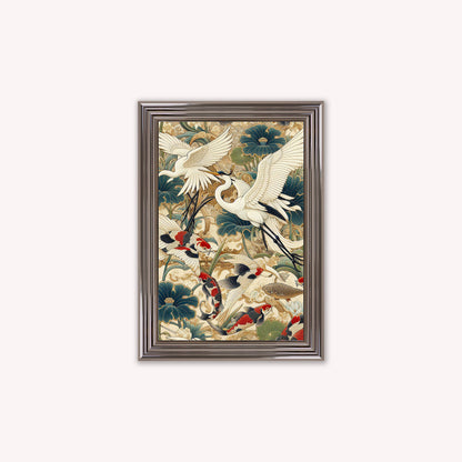 Luxury Velvet Art Print - Orient 1 Framed Wall Art