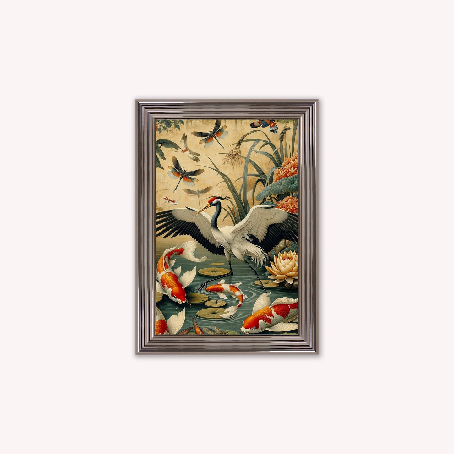 Luxury Velvet Art Print - Orient 2 Framed Wall Art