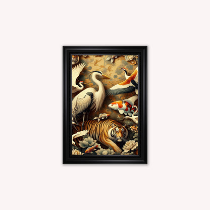 Luxury Velvet Art Print - Orient 3 Framed Wall Art