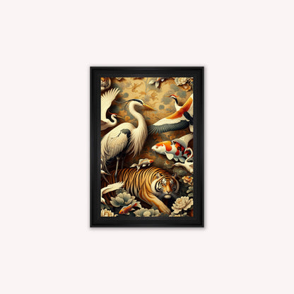 Luxury Velvet Art Print - Orient 3 Framed Wall Art