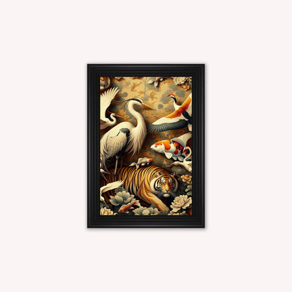 Luxury Velvet Art Print - Orient 3 Framed Wall Art