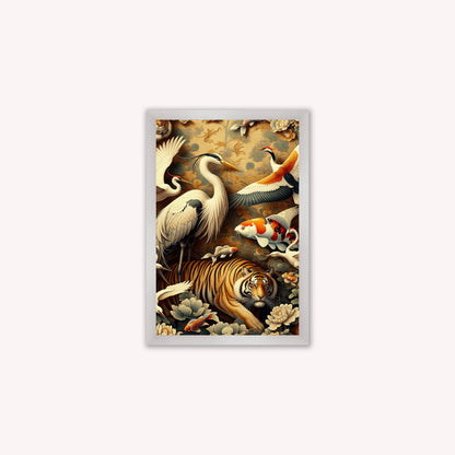 Luxury Velvet Art Print - Orient 3 Framed Wall Art