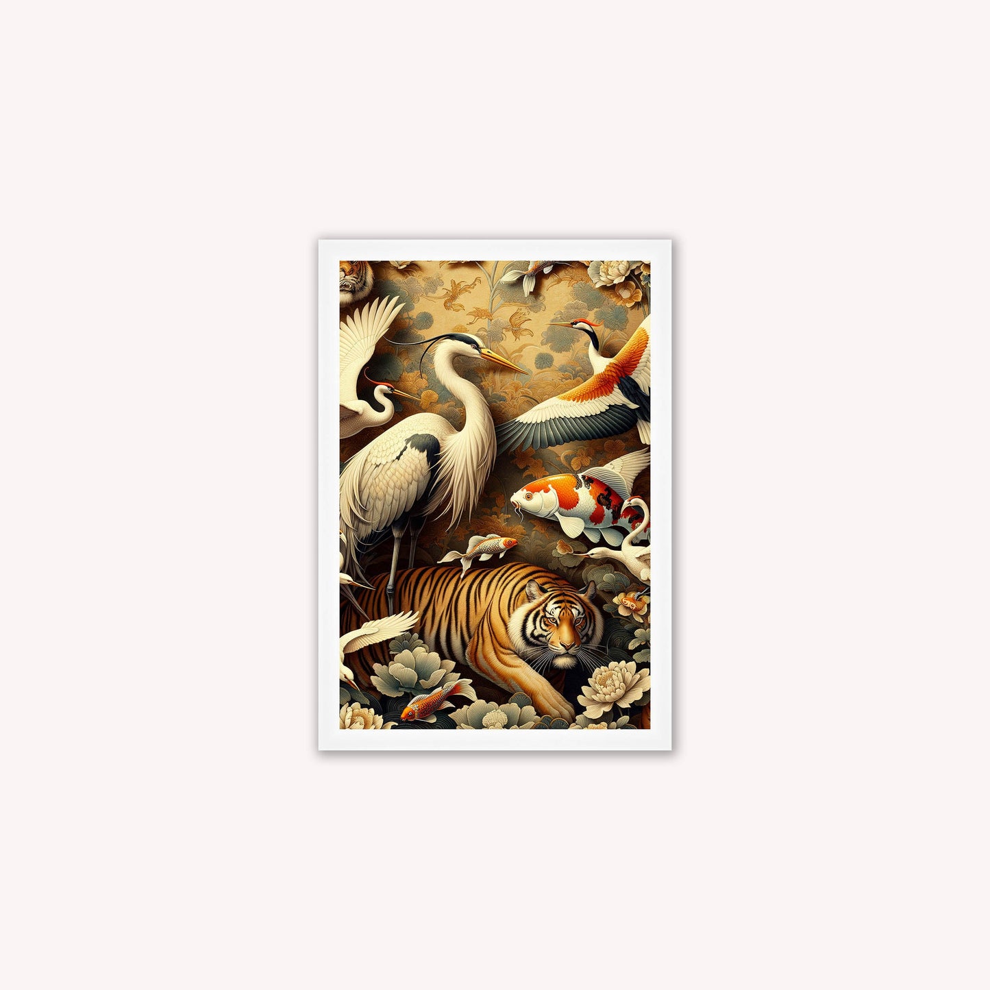 Luxury Velvet Art Print - Orient 3 Framed Wall Art