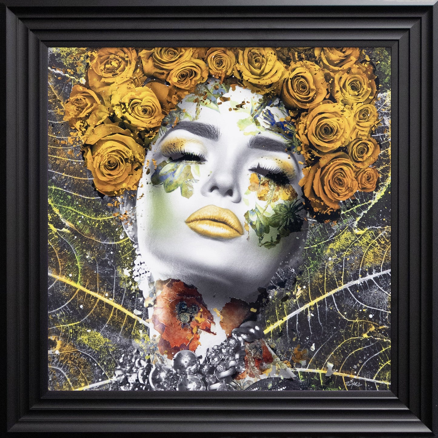 Saphire by Romaric Framed Wall Art