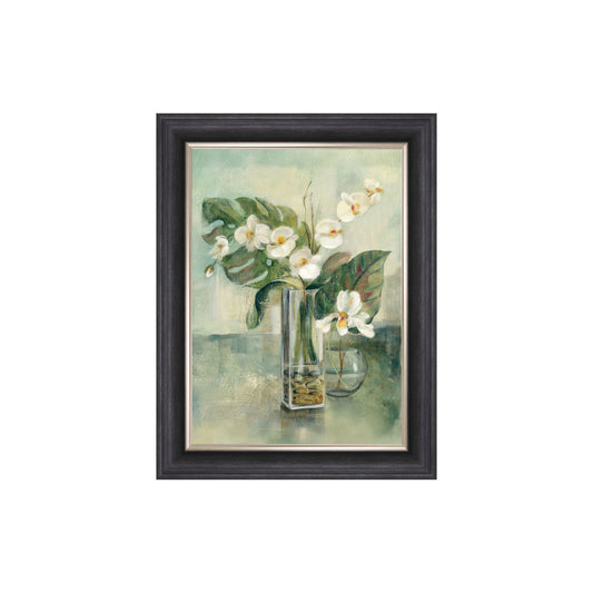 Silver Orchids 2 Framed Wall Art