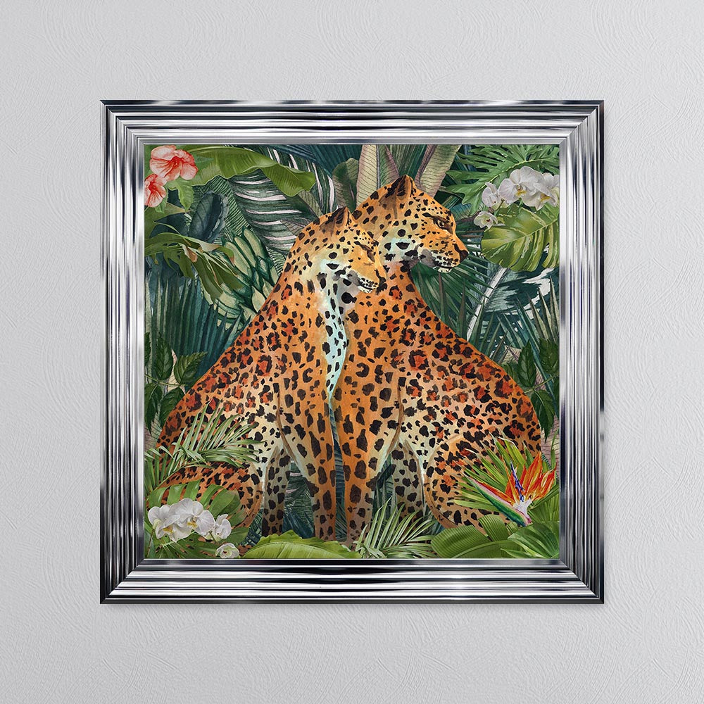 Jungle Love Cheetah Framed Wall Art