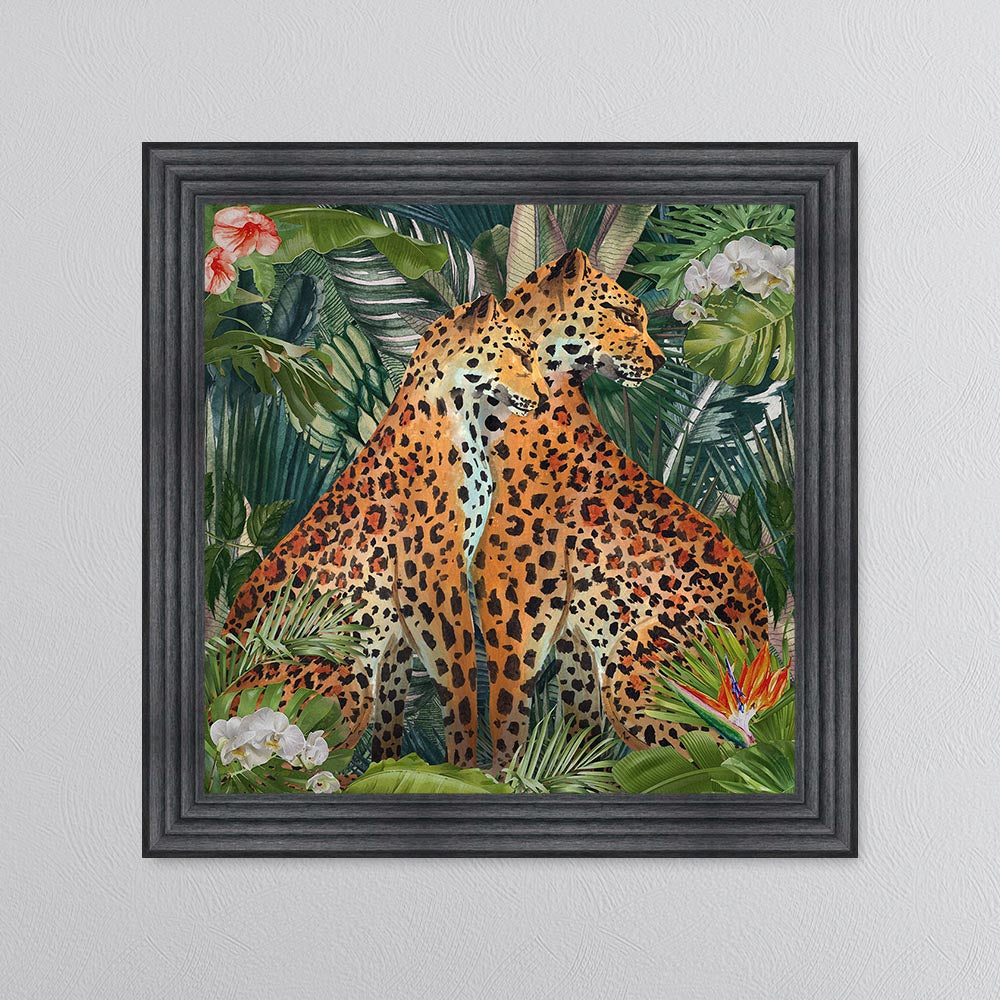 Jungle Love Cheetah Framed Wall Art