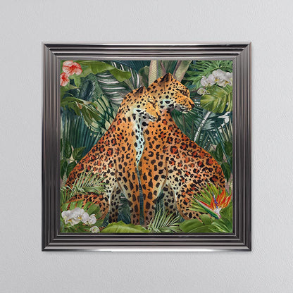 Jungle Love Cheetah Framed Wall Art