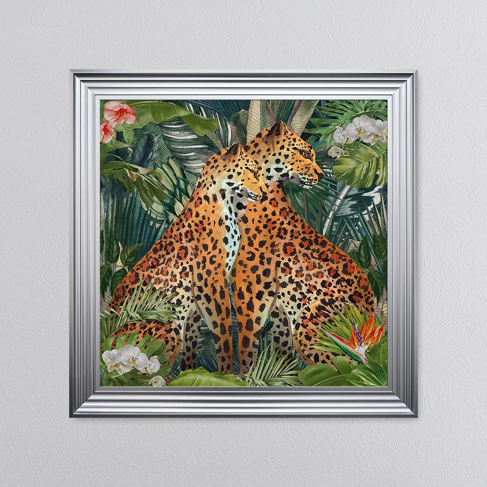 Jungle Love Cheetah Framed Wall Art