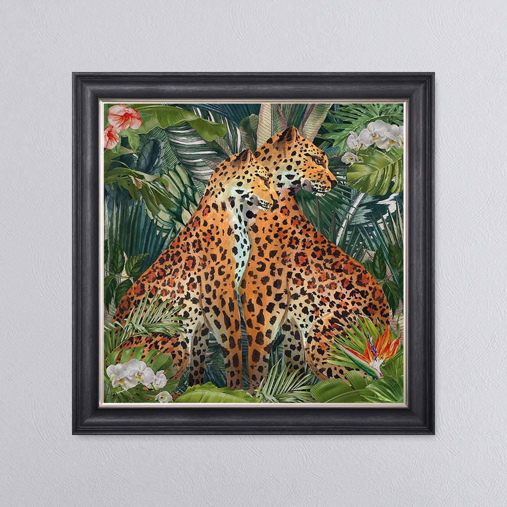 Jungle Love Cheetah Framed Wall Art