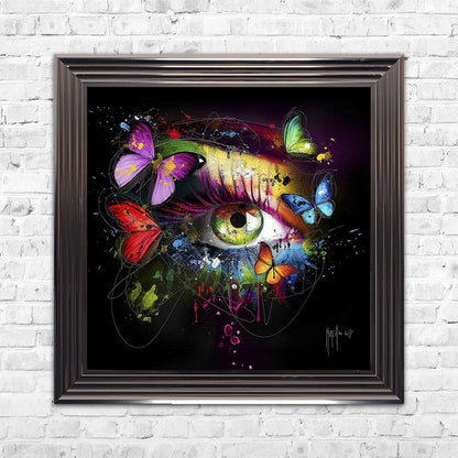 Butterfly Eye Framed Wall Art