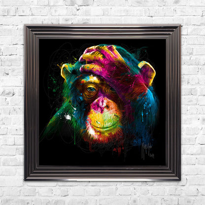 Darwin Monkey Framed Wall Art
