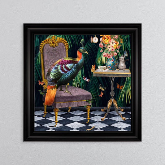 Tea Time Framed Wall Art