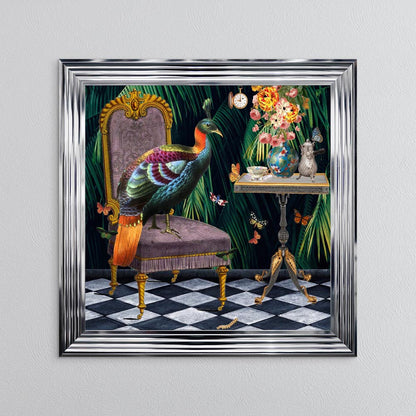 Tea Time Framed Wall Art