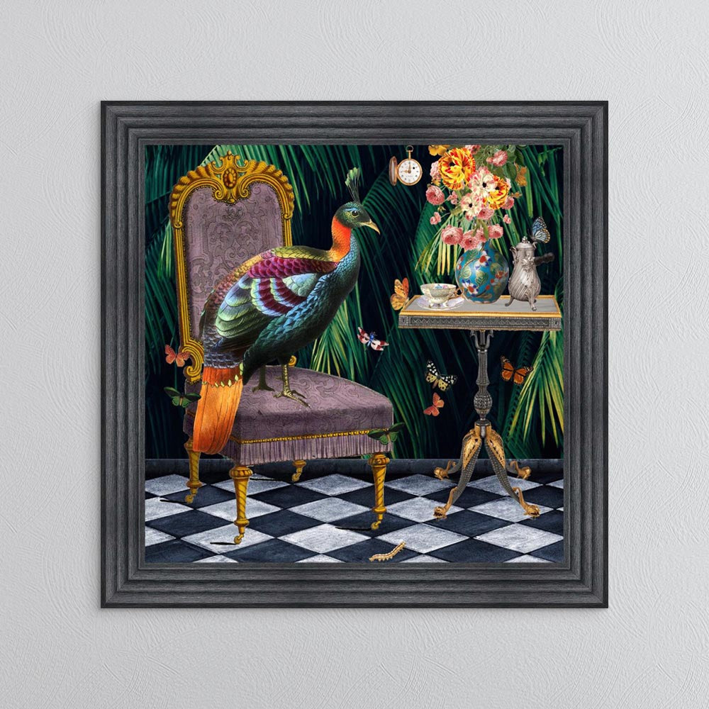 Tea Time Framed Wall Art
