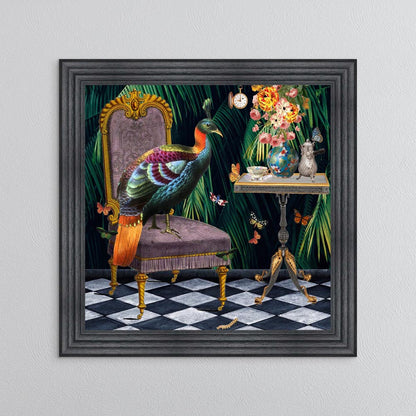 Tea Time Framed Wall Art