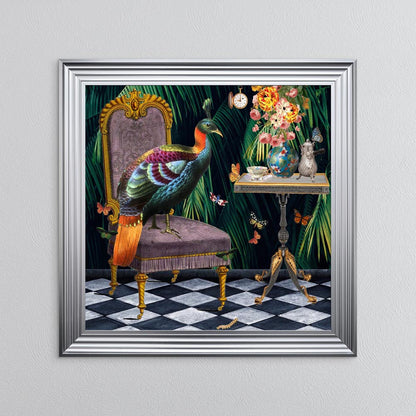 Tea Time Framed Wall Art