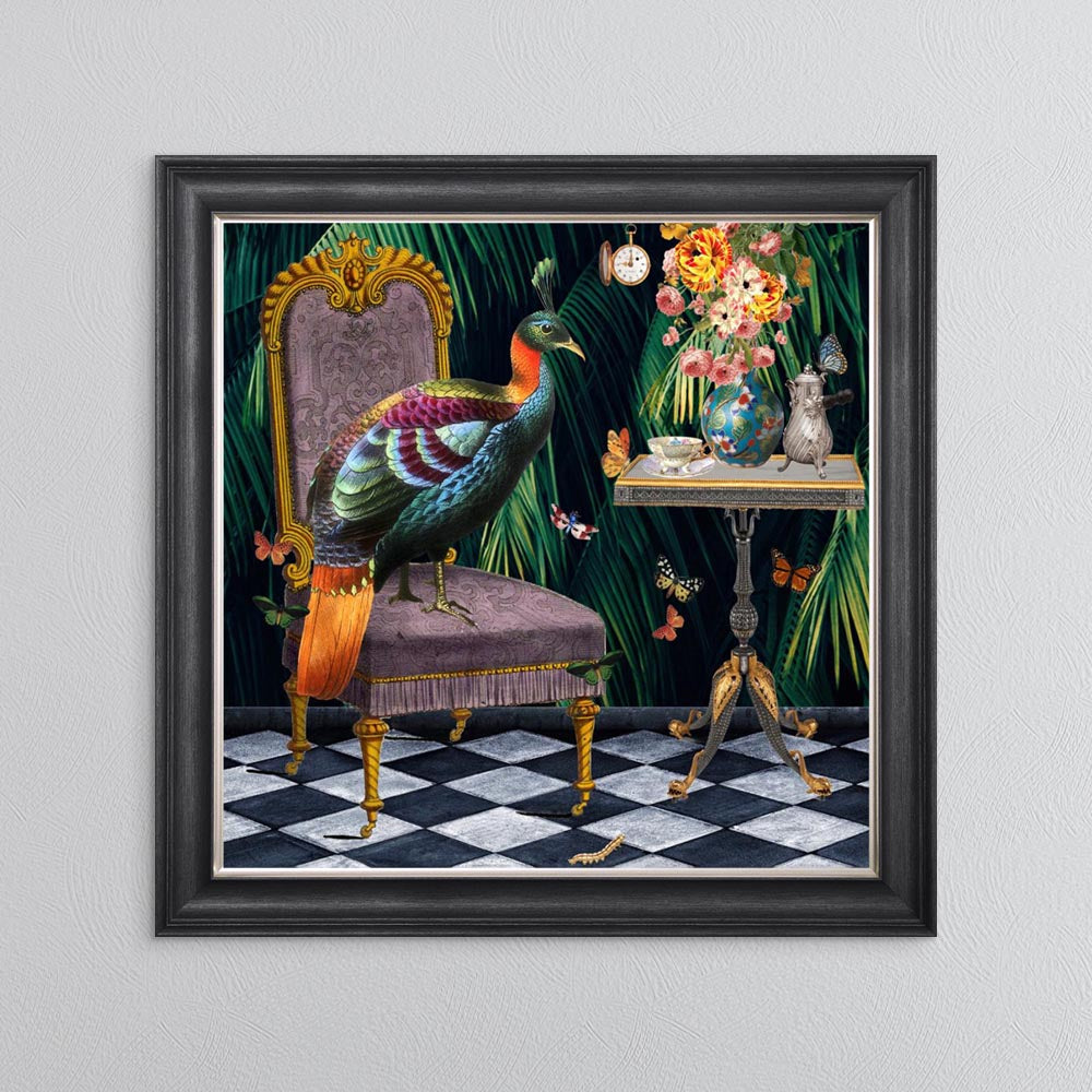 Tea Time Framed Wall Art