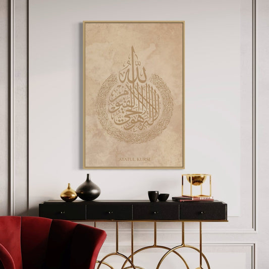 Divine Protection Velvet Canvas
