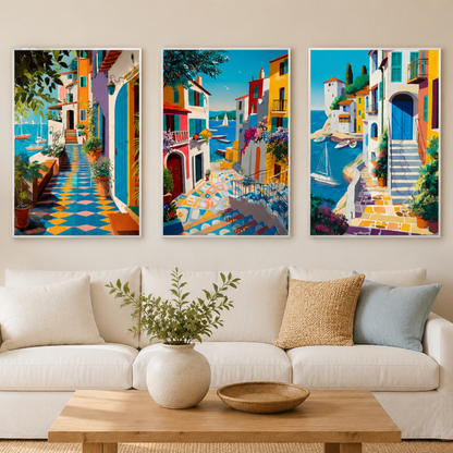 Meditaranean Dreams 2 Velvet Canvas