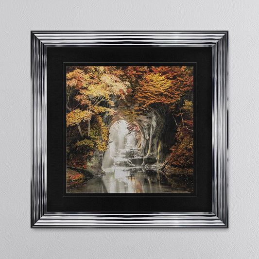 Autumn Dreams with Black Mount Framed Wall Art