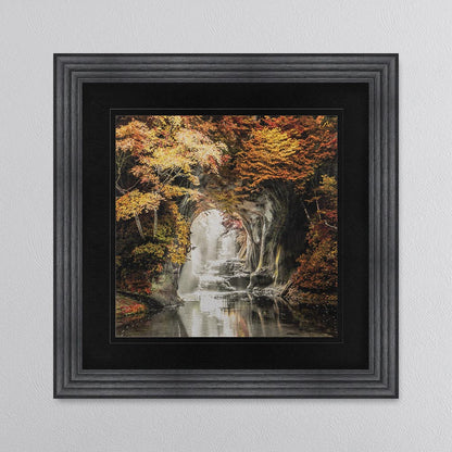 Autumn Dreams with Black Mount Framed Wall Art