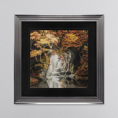 Autumn Dreams with Black Mount Framed Wall Art