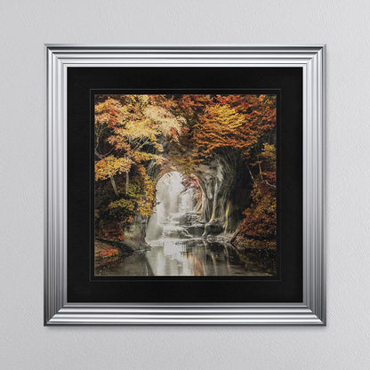 Autumn Dreams with Black Mount Framed Wall Art