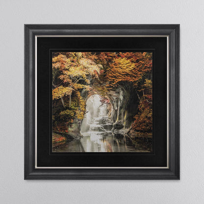 Autumn Dreams with Black Mount Framed Wall Art