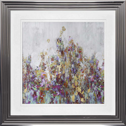 Blooming Blossoms with White Mount Framed Wall Art