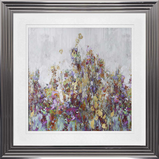 Blooming Blossoms with White Mount Framed Wall Art