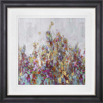 Blooming Blossoms with White Mount Framed Wall Art