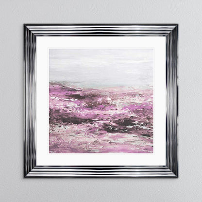 Blush Coast 2 with White Mount Framed Wall Art