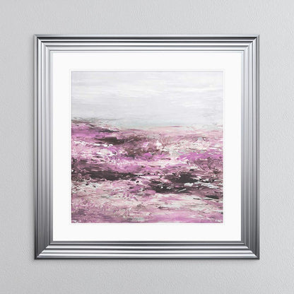 Blush Coast 2 with White Mount Framed Wall Art