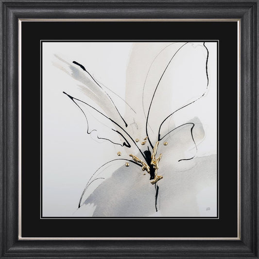 Cool Grey 1 with Black Mount Framed Wall Art
