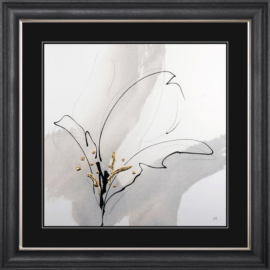 Cool Grey 2 with Black Mount Framed Wall Art