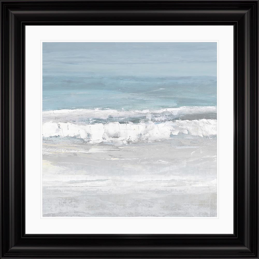 Crashing Waves 2 with White Mount Framed Wall Art
