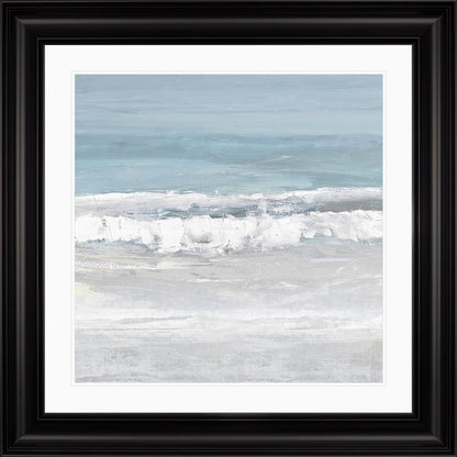 Crashing Waves 2 with White Mount Framed Wall Art