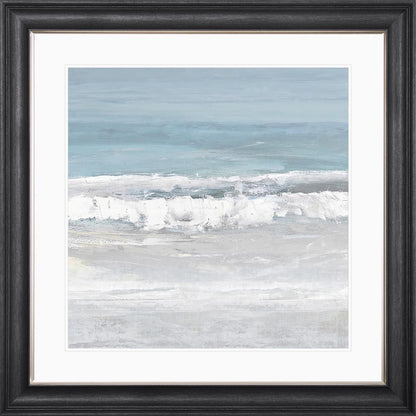 Crashing Waves 2 with White Mount Framed Wall Art