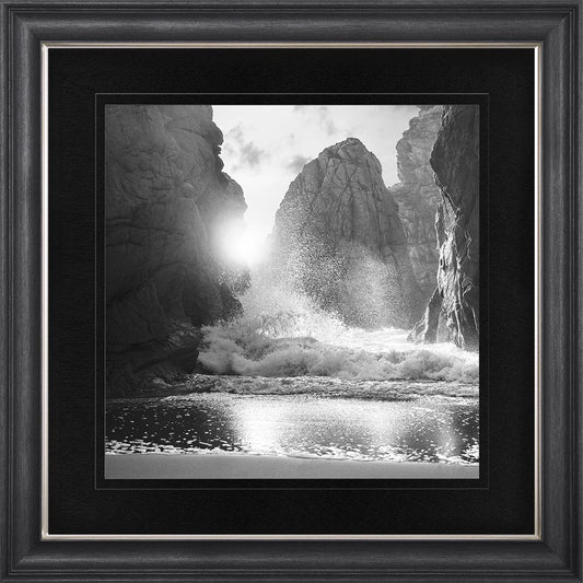 Crashing Waves Framed Wall Art