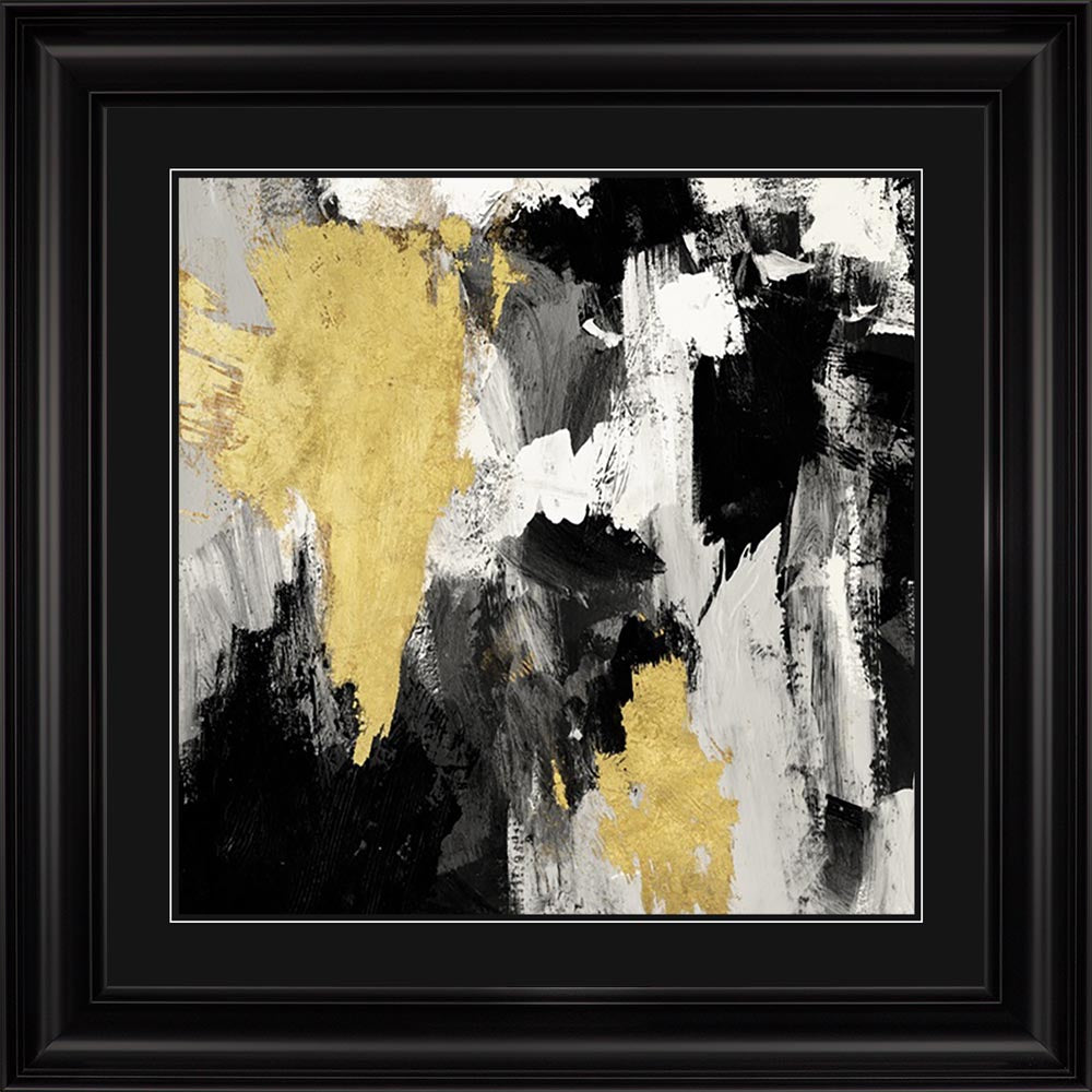 Cyclic 2 with White Mount Framed Wall Art