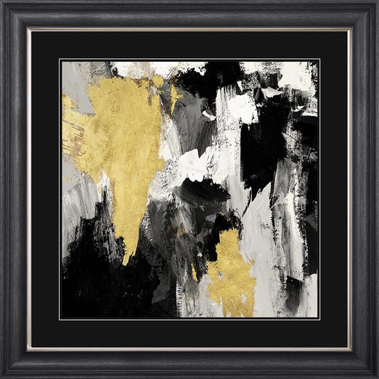 Cyclic 2 with White Mount Framed Wall Art
