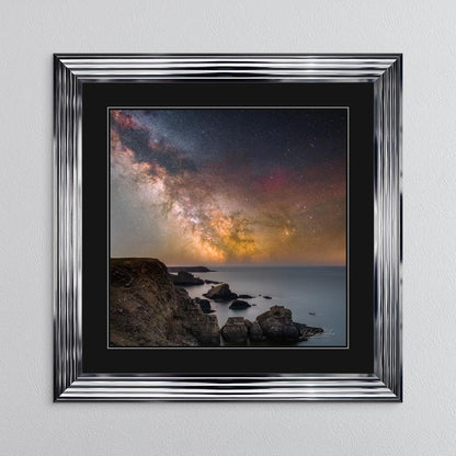 Martin's Haven Milky Way with Black Mount Framed Wall Art