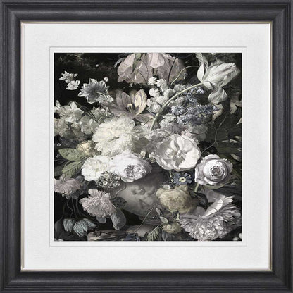 Glorious Bouquet 1 with White Mount Framed Wall Art